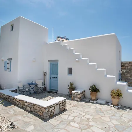 Anemoessa Cycladic House 別荘 Angairiá