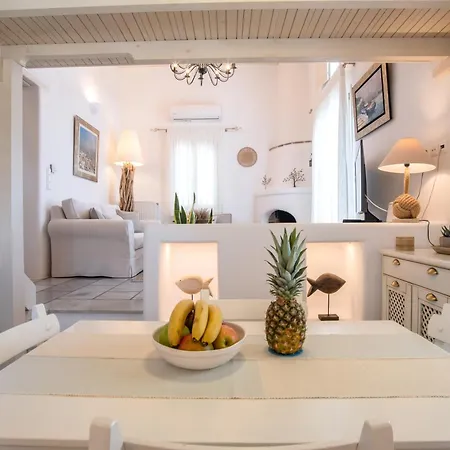 펜션 Anemoessa Cycladic House *