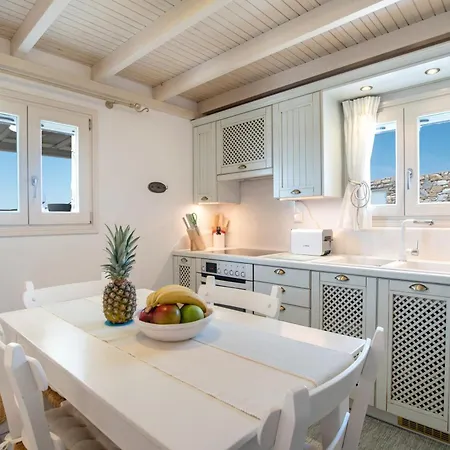 펜션 Anemoessa Cycladic House *