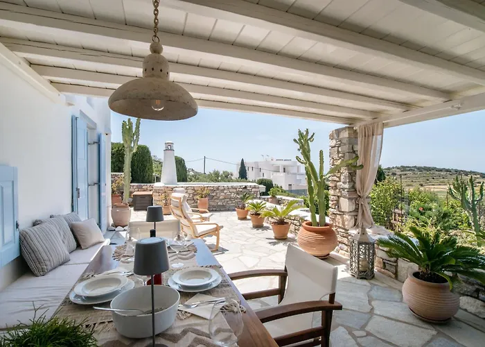 Nyaraló Anemoessa Cycladic House