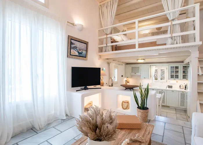 Nyaraló Anemoessa Cycladic House